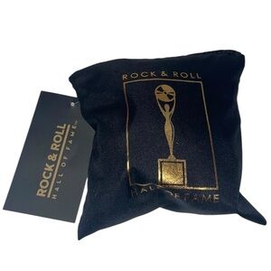 Rock & Roll Hall of Fame Black Foldable Tote Bag